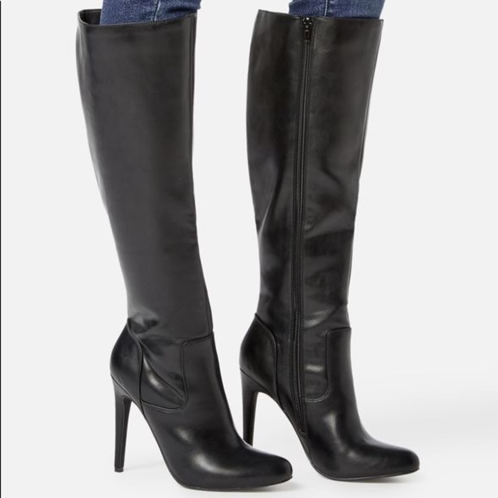 ISO: Just Fab Kaydra Knee High Black Boots